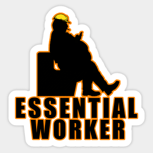 Essential Worker Sticker